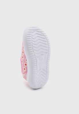 Tênis Infantil Bibi Floral Rosa