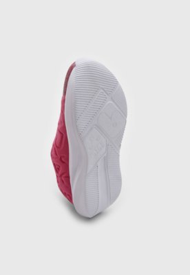 Tênis Infantil Bibi Slip On Corações Rosa