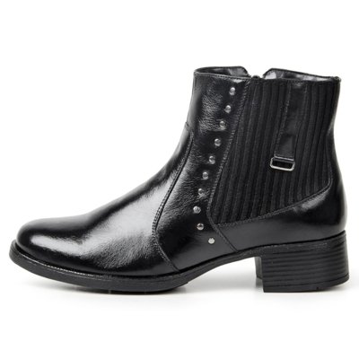 Bota Montaria Cano Curto Bigioni Couro Preto 1002 Menor preço em Bota Montaria Cano Curto Bigioni Couro Preto 1002