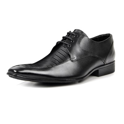 Sapato Social Bigioni De Amarrar Estilo Italiano Risque Preto Menor preço em Sapato Social Bigioni De Amarrar Estilo Italiano Risque Preto