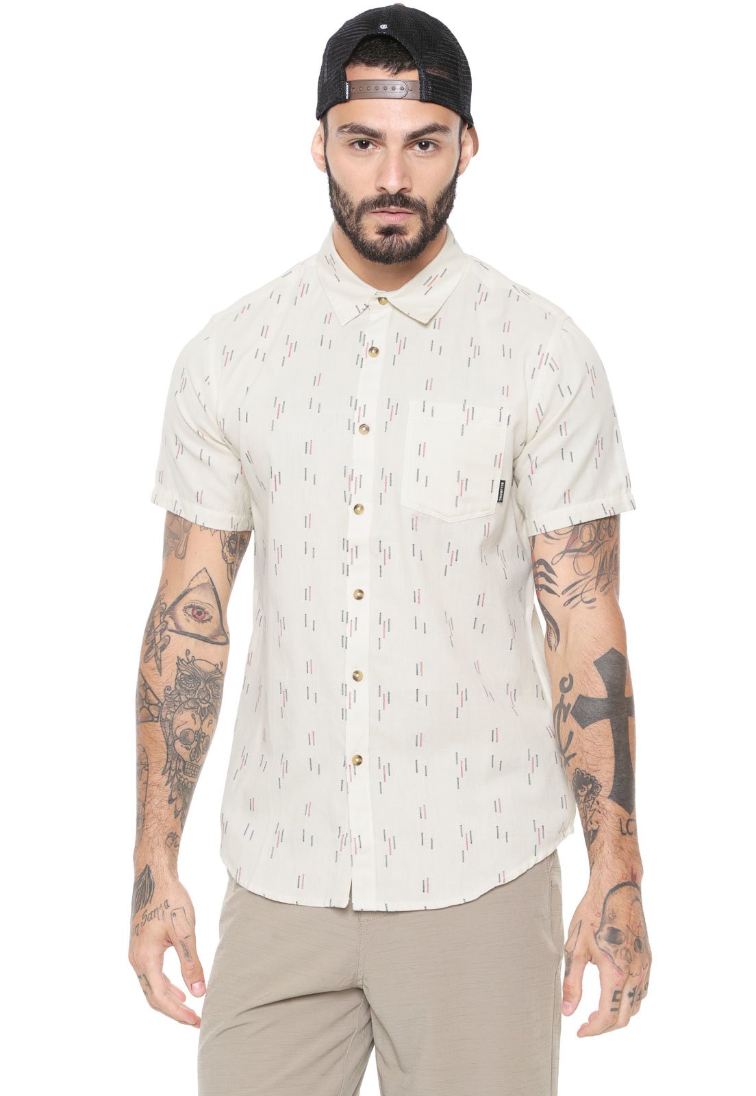 camisa social billabong