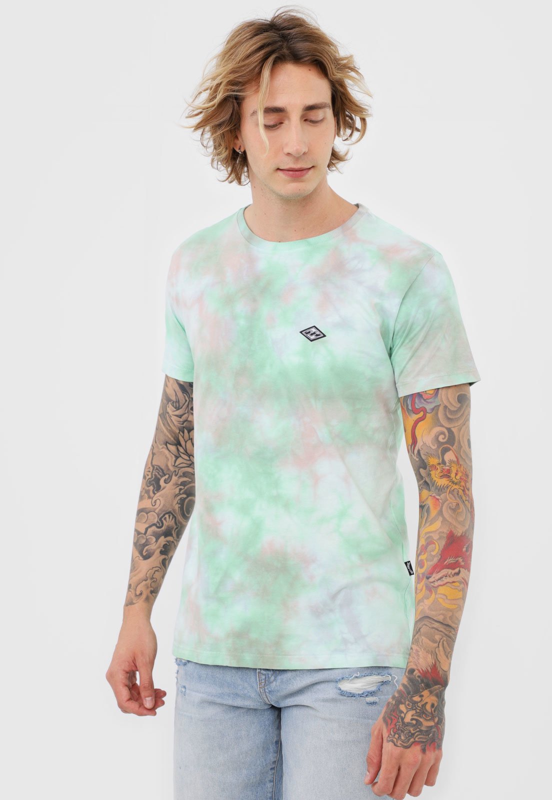 camiseta tie dye billabong