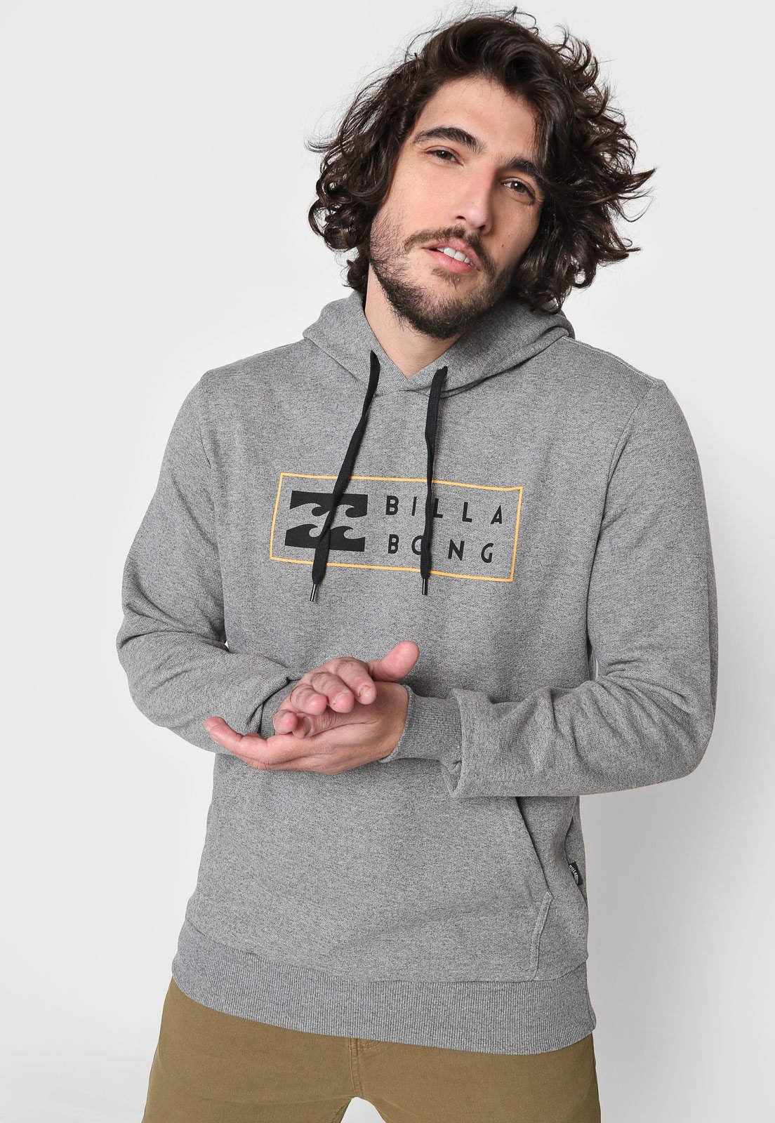 Moletom flanelado fechado store billabong