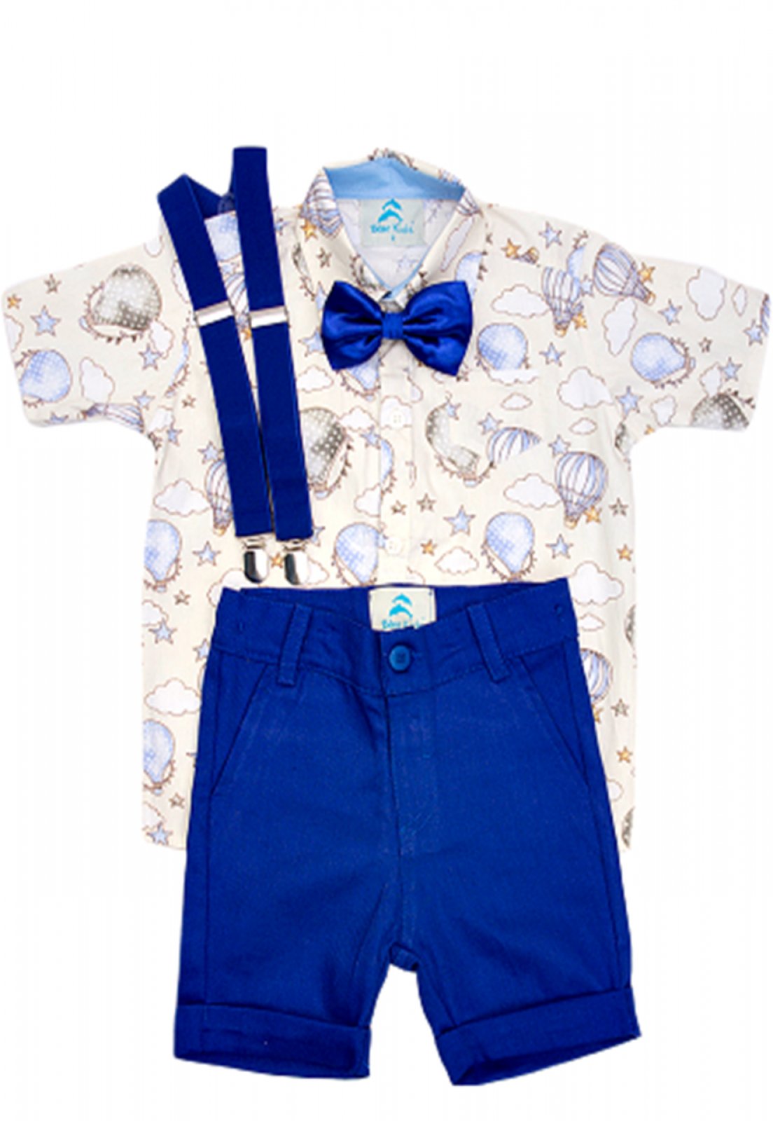 camisa social infantil azul marinho