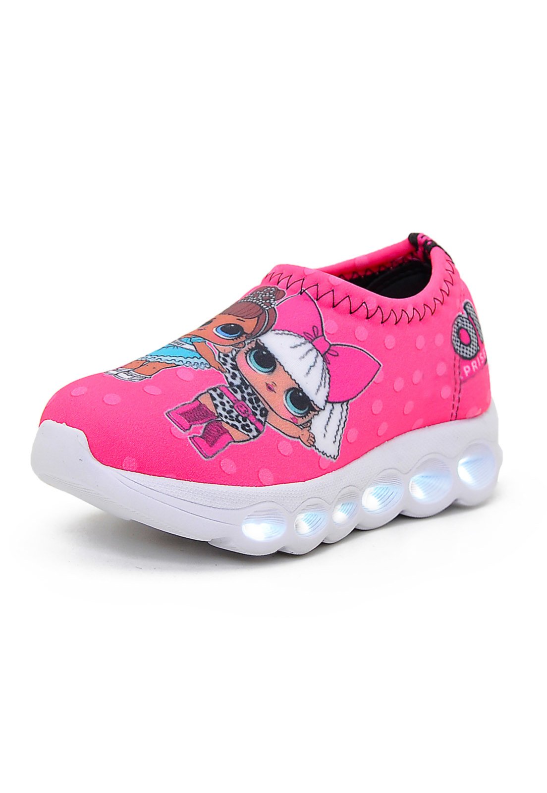 tenis botinho led