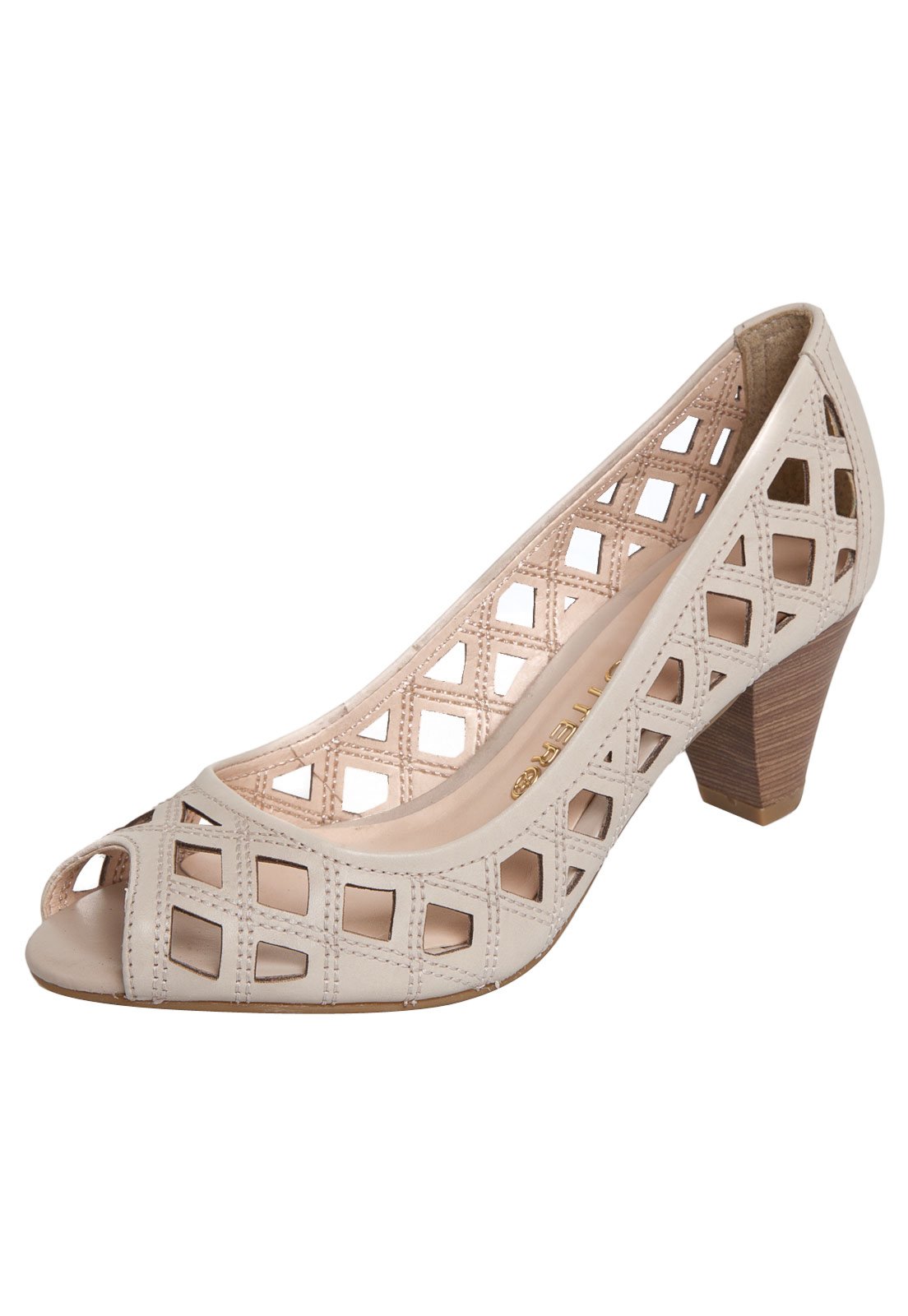 bottero peep toe