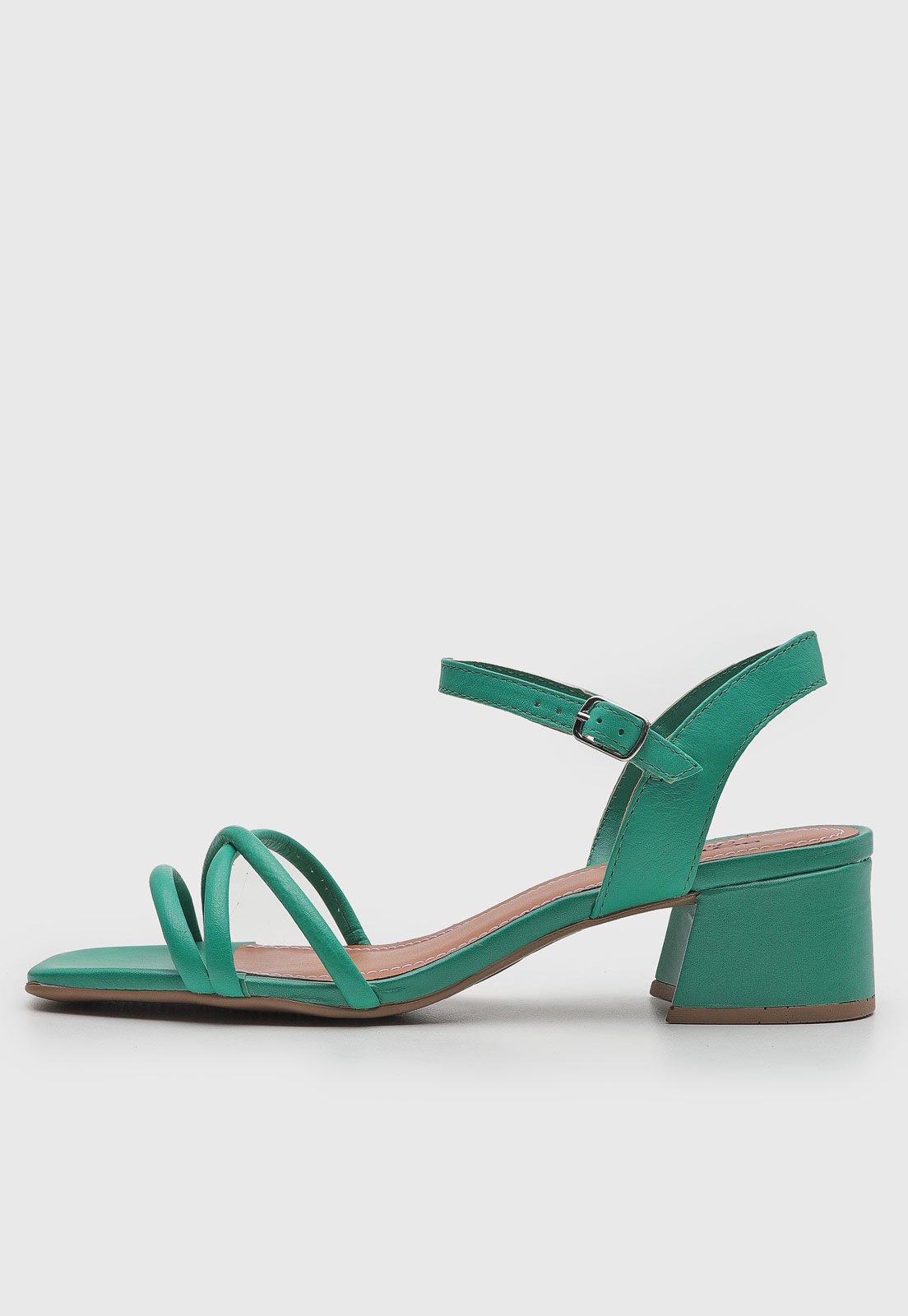 Sandália DAFITI SHOES Tiras Verde - Compre Agora