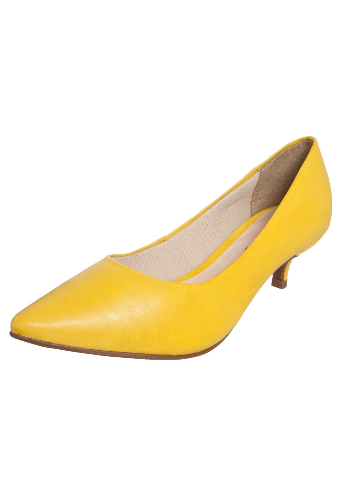 scarpin bottero amarelo