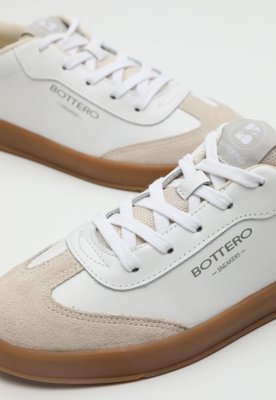 Tênis Bottero Recortes Suede Branco