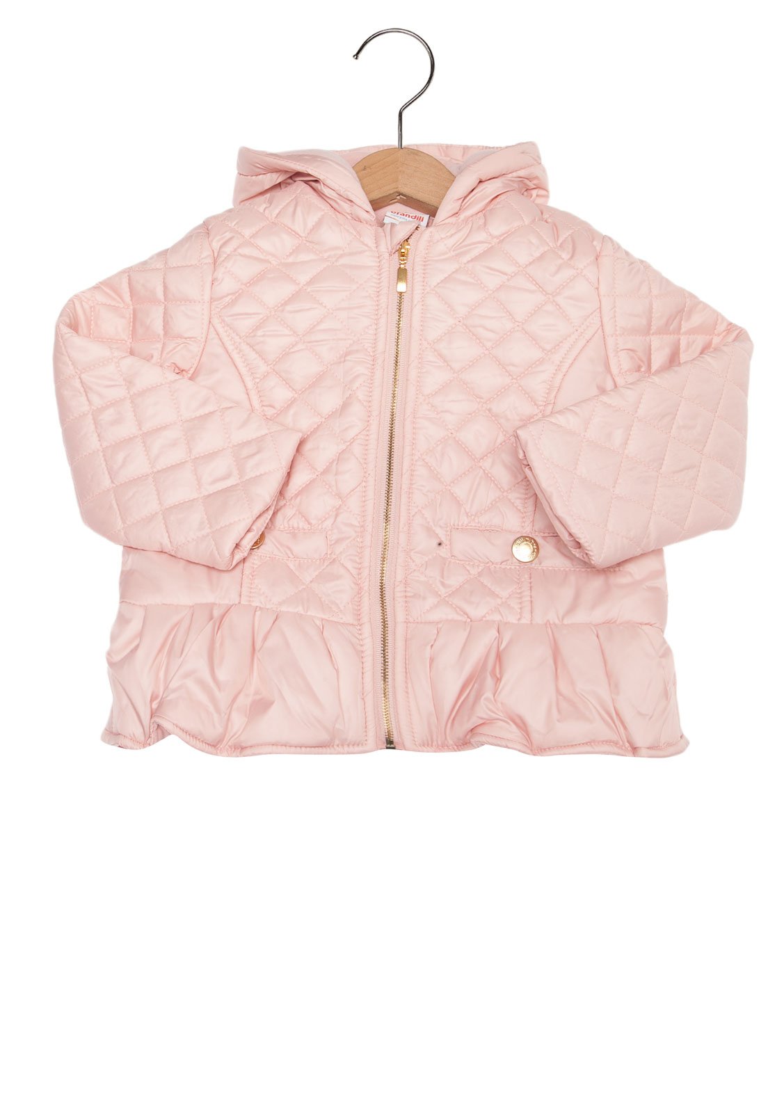 jaqueta infantil rosa