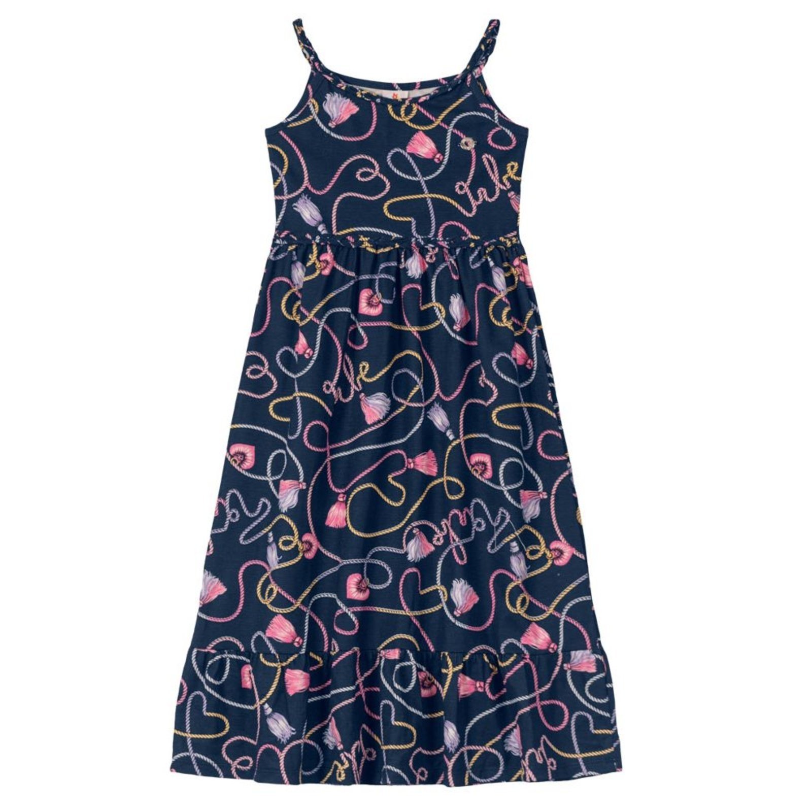 Vestido longo clearance infantil casual