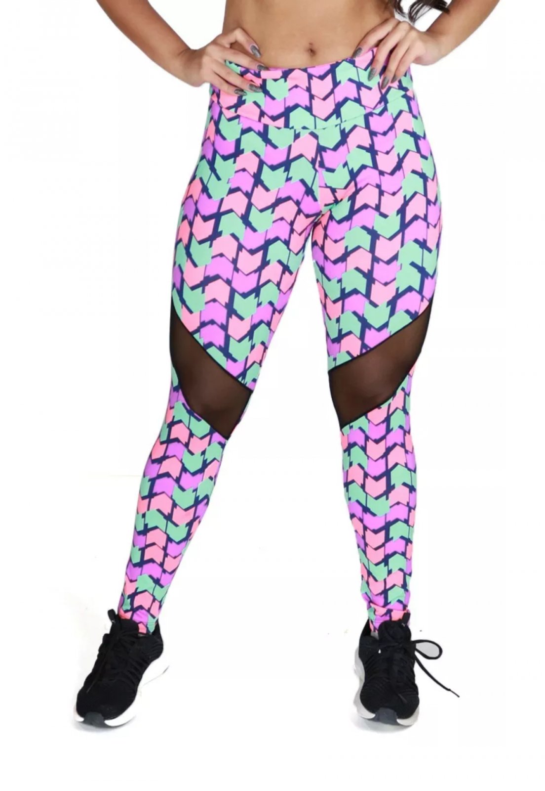 calça legging estampada