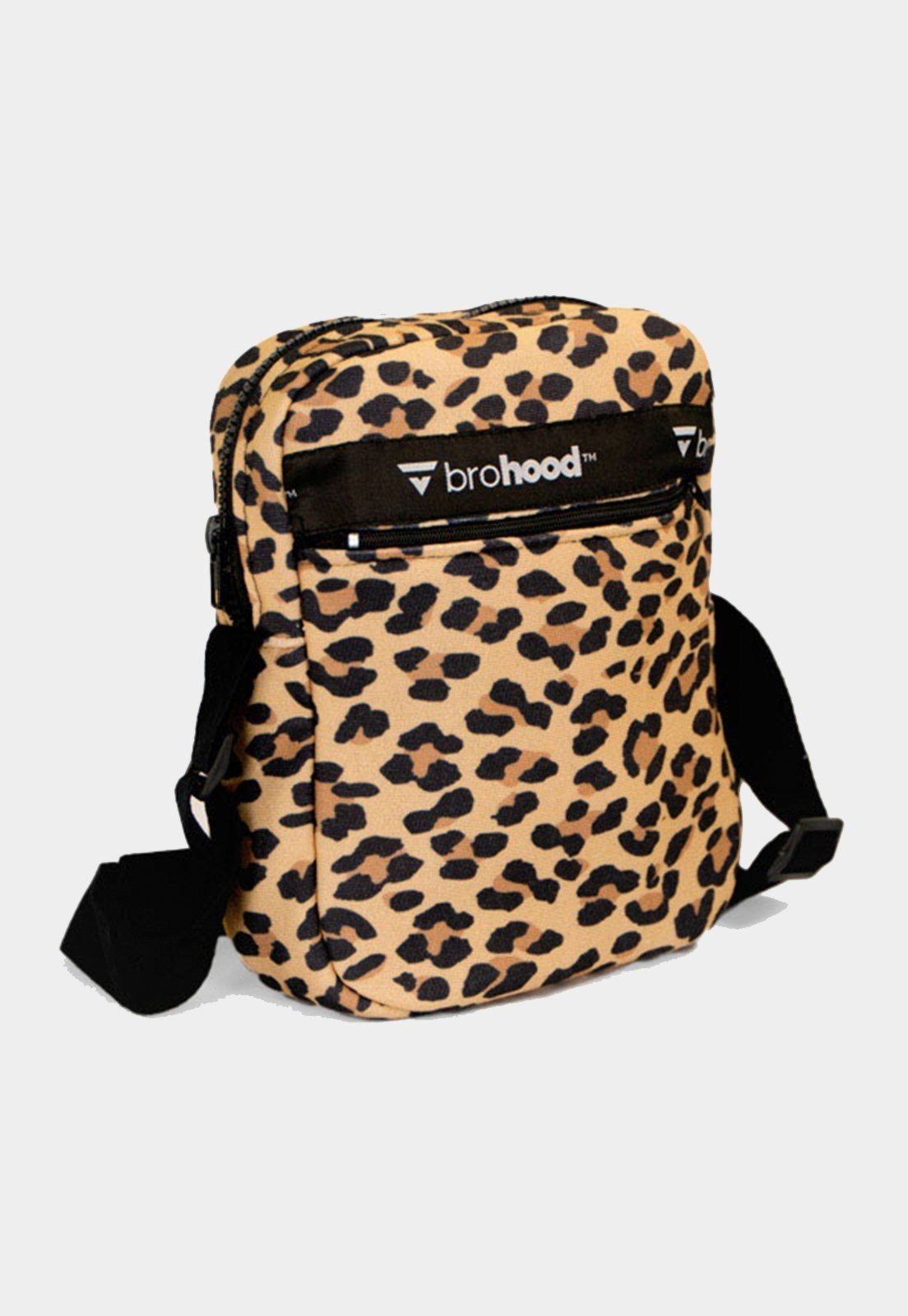 cheetah print shoulder bolsa