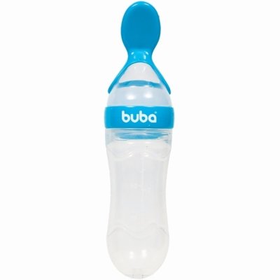 Colher Dosadora Buba Papinha Fácil e Corpo de Silicone Azul Menor preço em Colher Dosadora Buba Papinha Fácil e Corpo de Silicone Azul