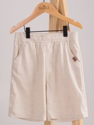 Bermuda Infantil Bugbee em Linho Eco