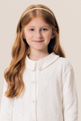 Cardigan Infantil Bugbee em Tricô