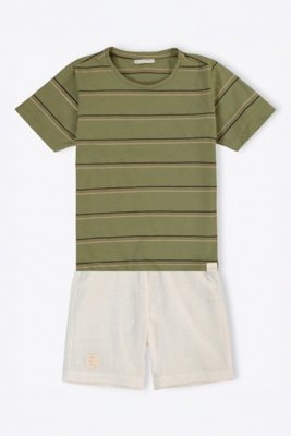 Conjunto Infantil Bugbee Camiseta Com Bermuda
