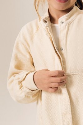 Jacket Infantil Bugbee em Sarja Texturizada