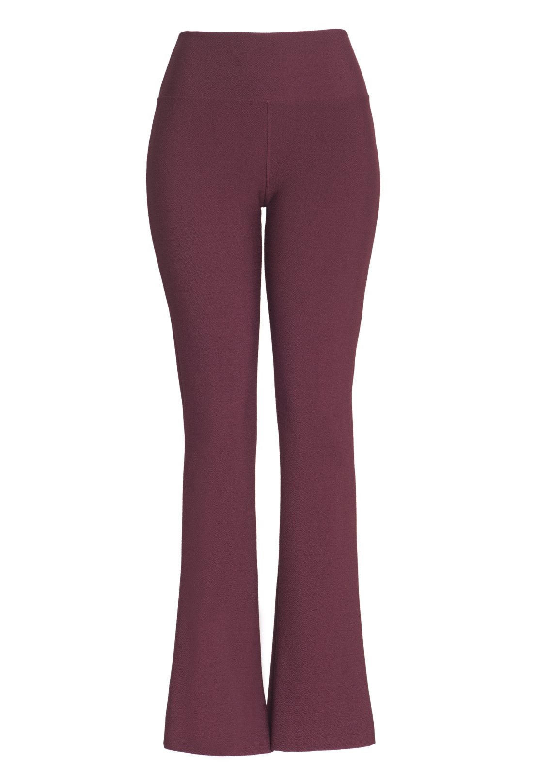 calça flare bordo