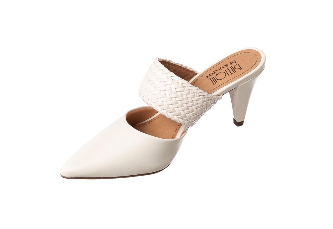 mule sapato salto