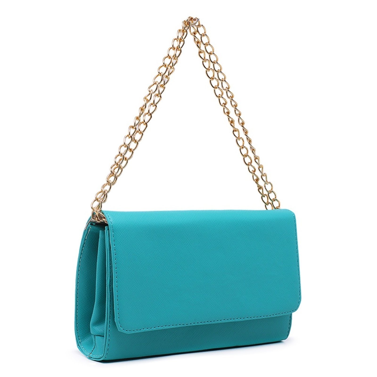 mint clutch bolsa