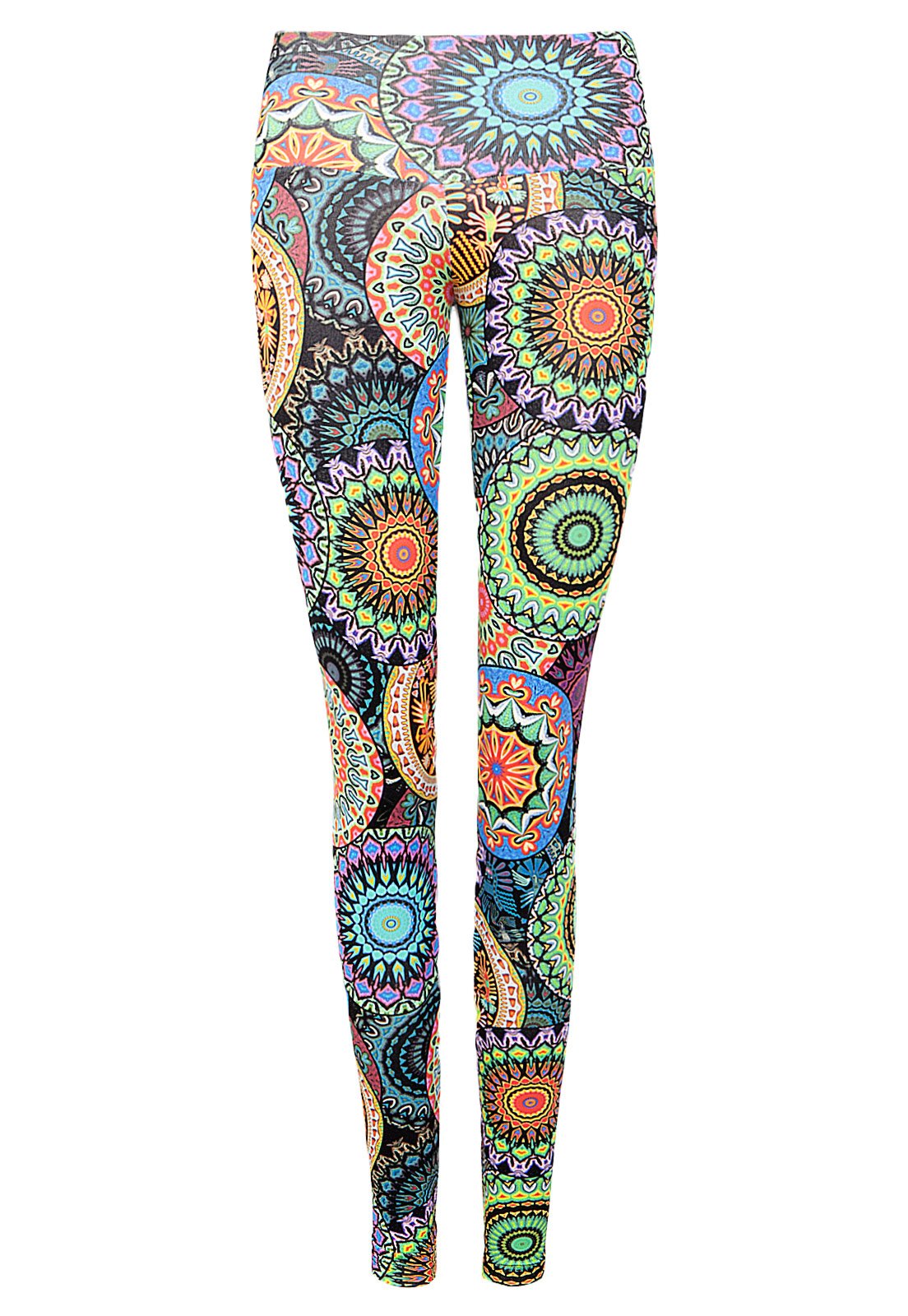 Calça Legging CCM Mandala Multicolorida - Compre Agora