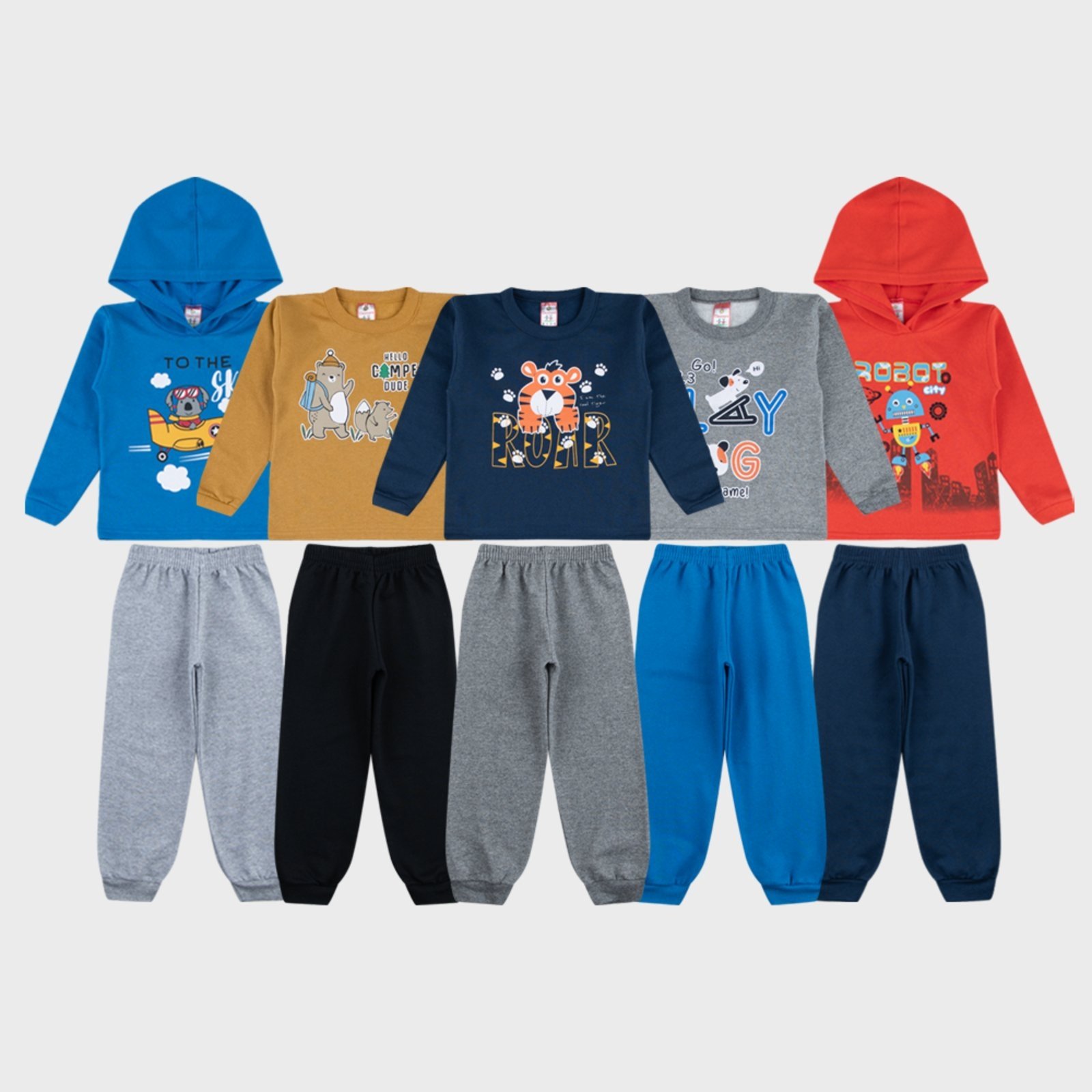 Conjunto de best sale inverno infantil menino