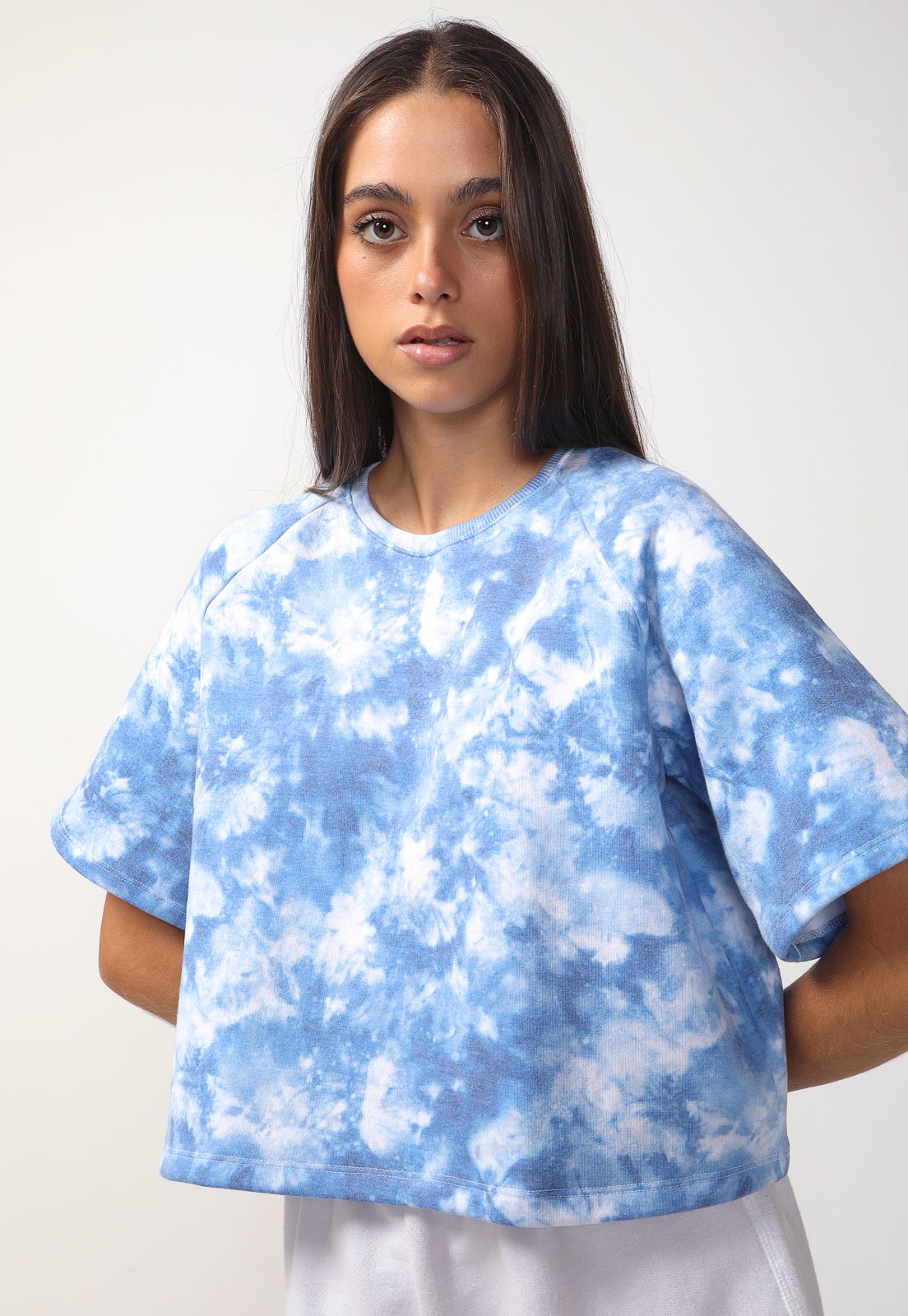 Camiseta azul best sale tie dye