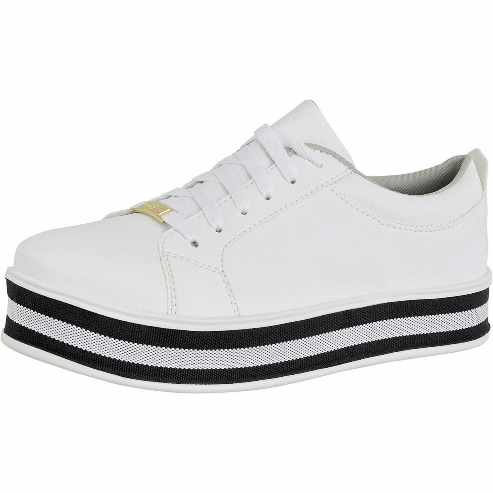 tenis flatform sola alta
