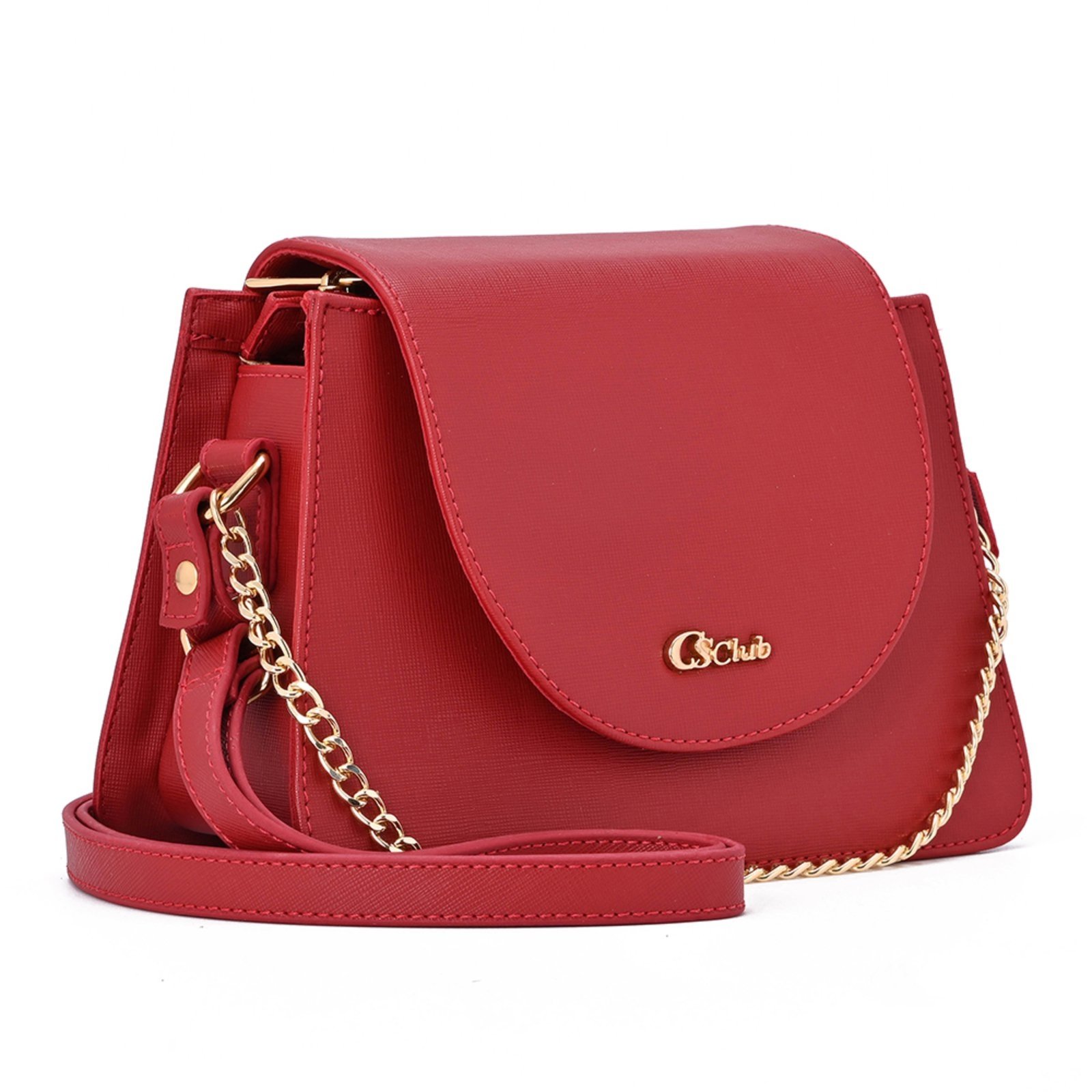 red bolsa crossbody