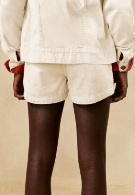 Short Sarja Liso Off-white