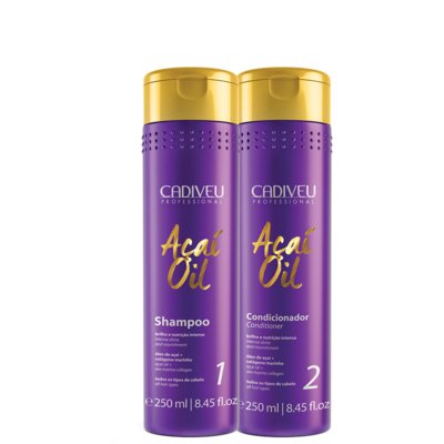 Kit 2pçs Cadiveu Açaí Oil Kit Duo Menor preço em Kit 2pçs Cadiveu Açaí Oil Kit Duo
