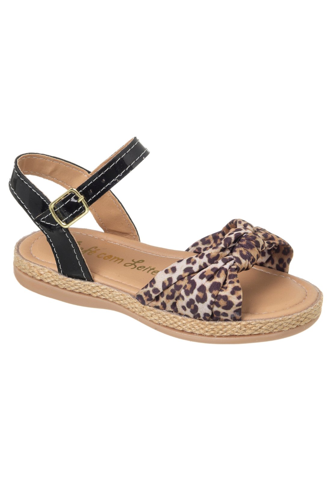 sandalia animal print dafiti