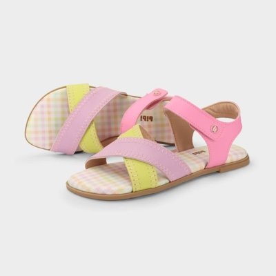 Sandália Infantil Bibi Shine Kids Colorida 28