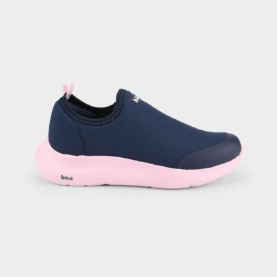 Tênis Infantil Bibi Action Azul Marinho com Rosa 25