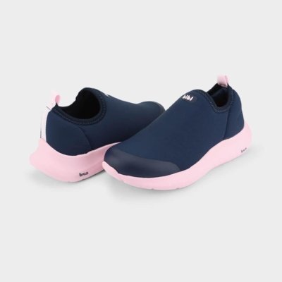 Tênis Infantil Bibi Action Azul Marinho com Rosa 25