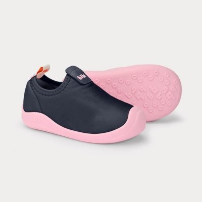 Tênis Infantil Bibi Fisioflex 5.0 Azul Marinho com Rosa 18