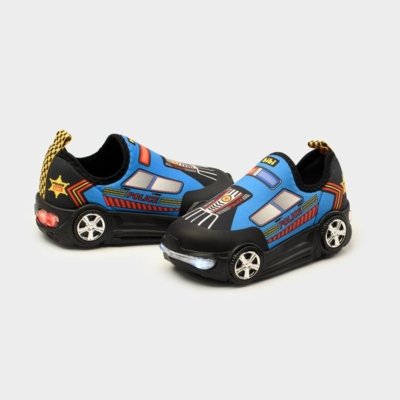 Tênis Infantil com LED Bibi Turbo Azul 22