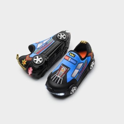 Tênis Infantil com LED Bibi Turbo Azul 22