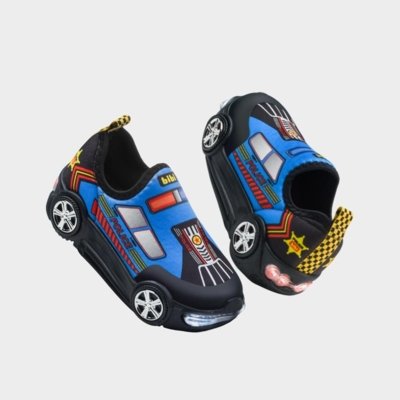Tênis Infantil com LED Bibi Turbo Azul 22