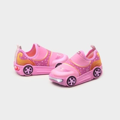 Tênis Infantil com LED Bibi Turbo Rosa 22
