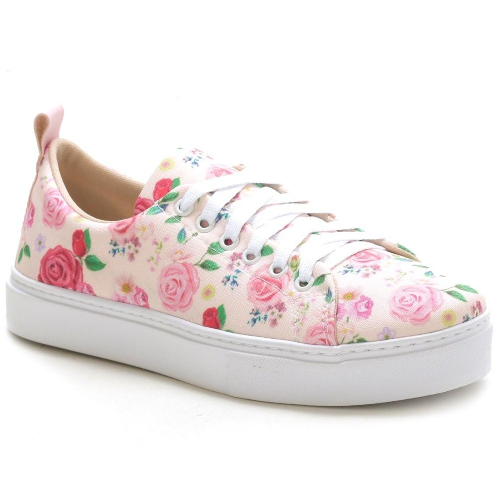 tenis floral feminino