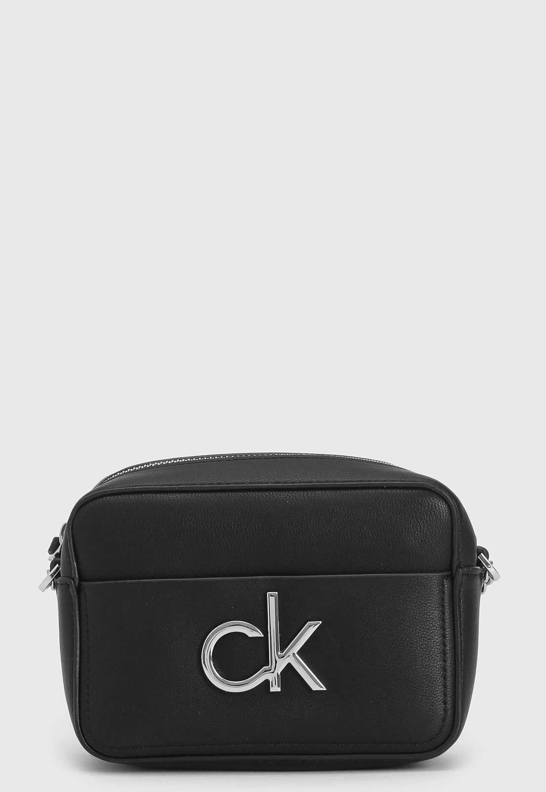 Bolsa Calvin Klein Logo Preta - Compre Agora