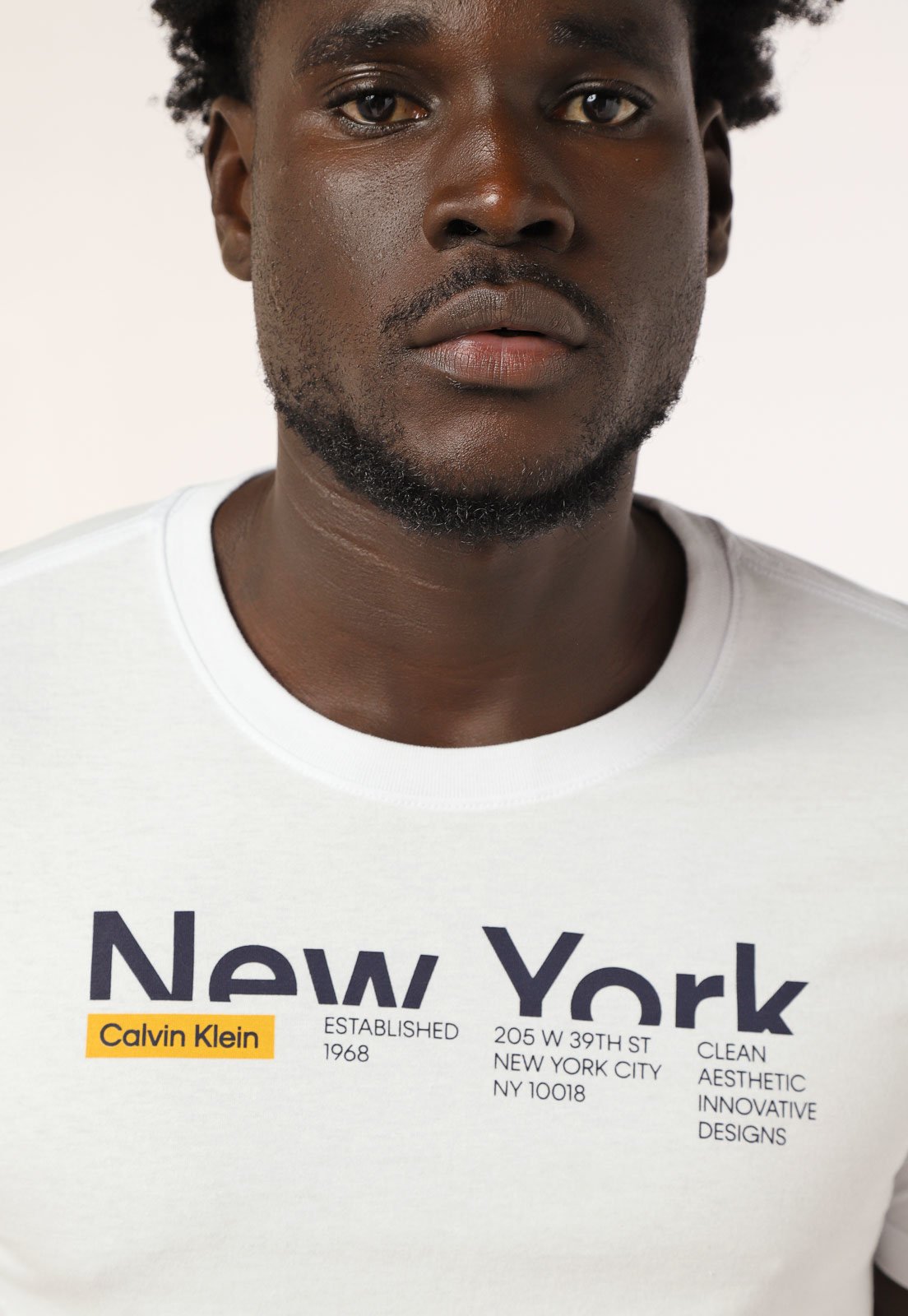 Camiseta Calvin Klein New York Branca - Compre Agora
