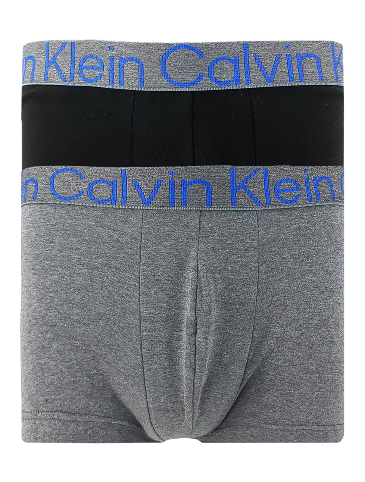Kit 3pçs Cueca Calvin Klein Underwear Boxer Low Rise Sem Costura