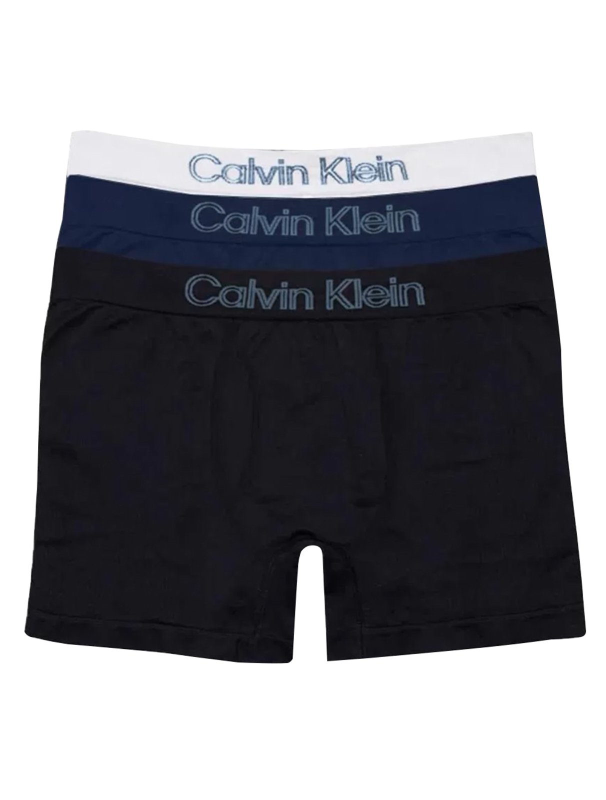 Kit 3 Cuecas Calvin Klein Low Rise Trunk Branca Branco