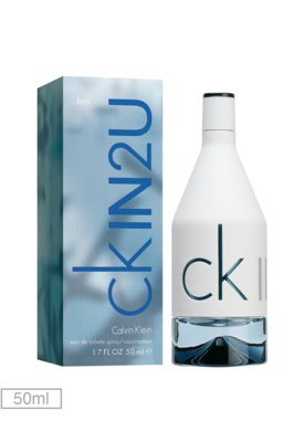 Perfume In2U Him Calvin Klein 50ml Menor preço em Perfume In2U Him Calvin Klein 50ml