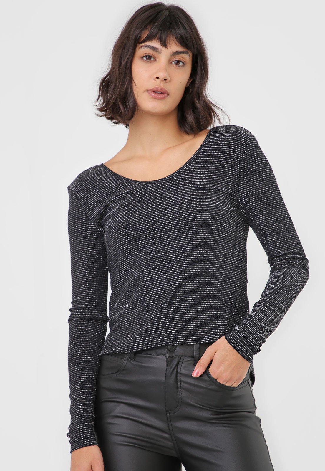 Top Calvin Klein Jeans Lurex - Comprar Online