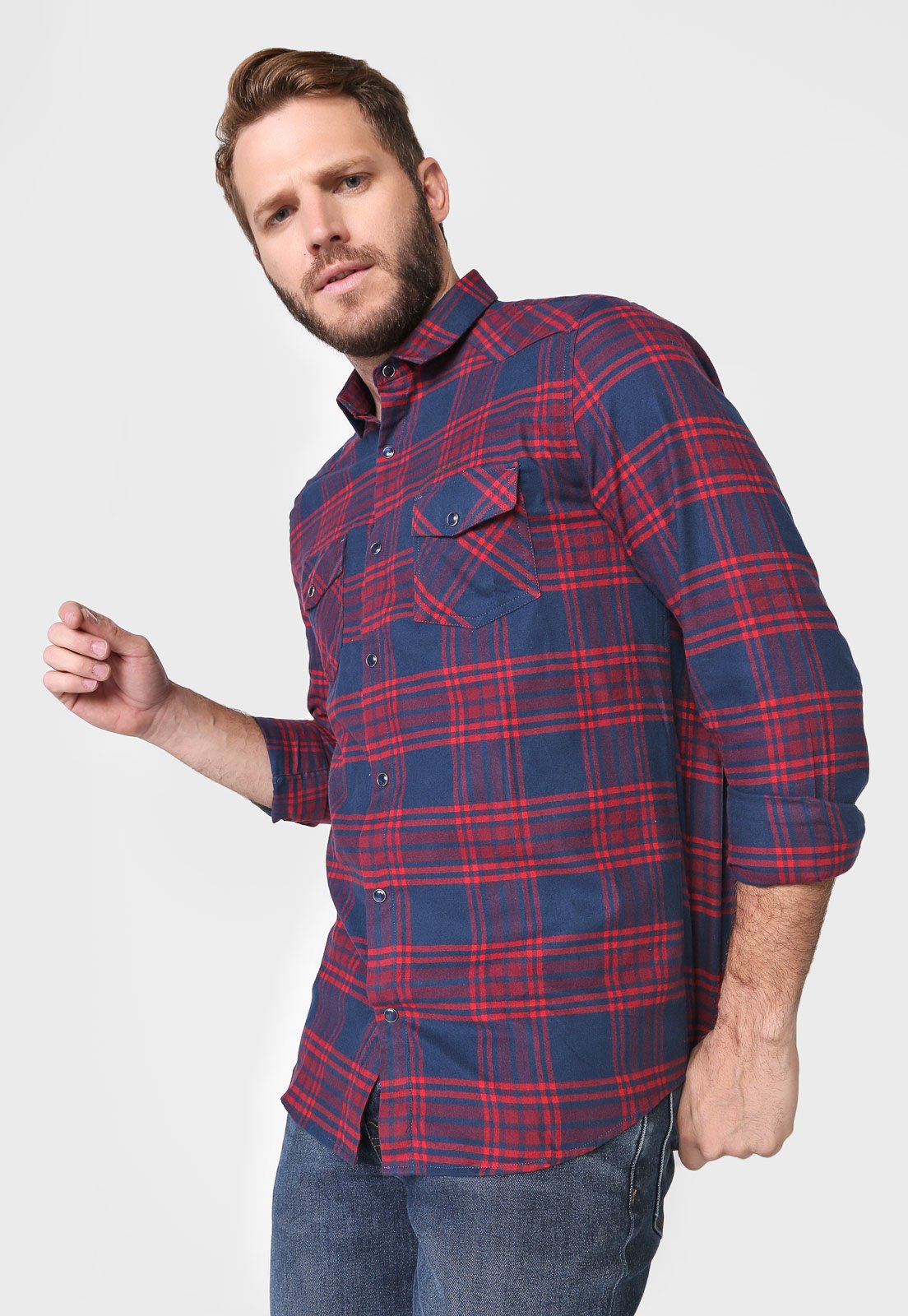 camisa xadrez masculina calvin klein