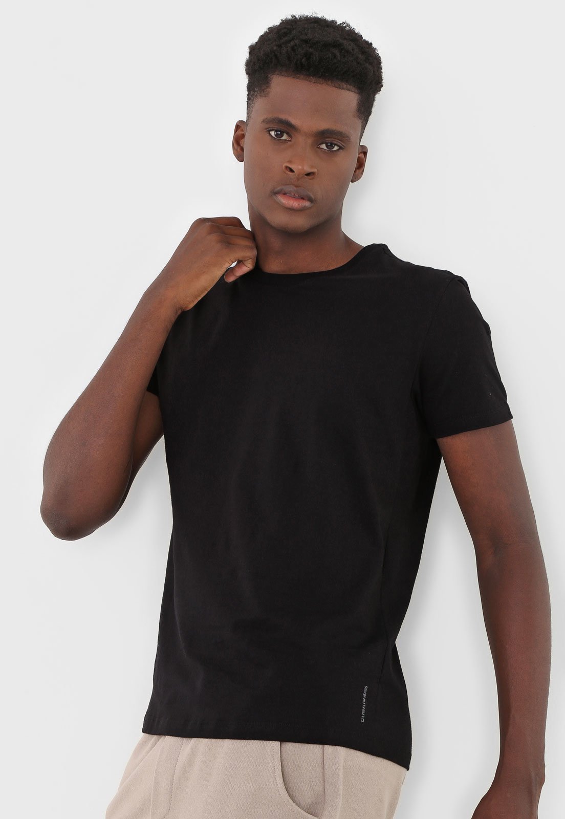 Calvin Klein Jeans Essential Sweatshirt preto - Esdemarca Loja